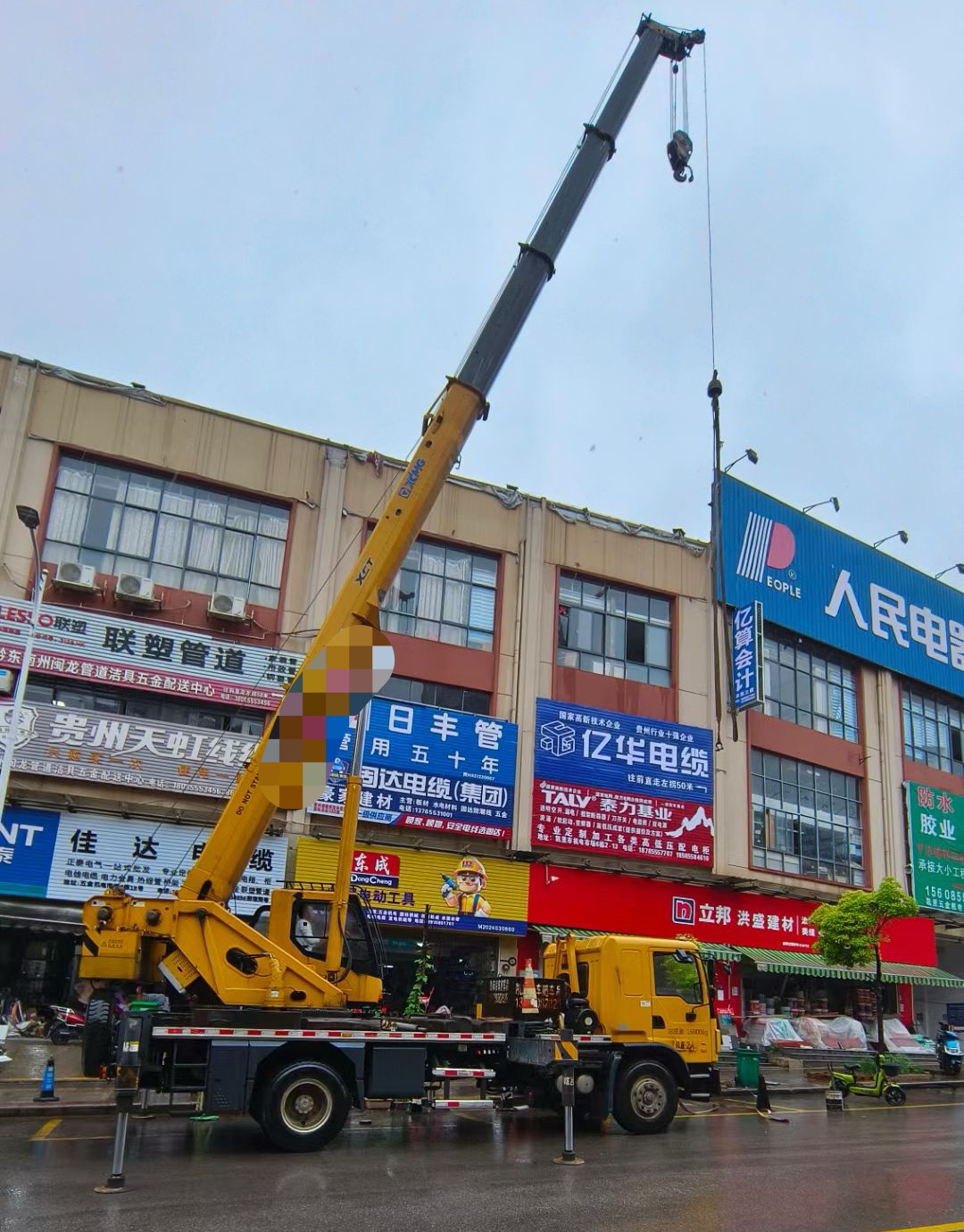 建安区吊车吊机租赁桥梁吊装